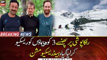 3 climbers trapped on RakaPoshi rescued, Head Rescue Mission