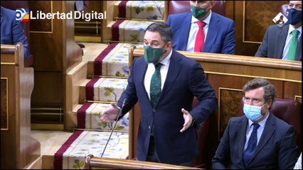Abascal, contra Sánchez: "cuando las víctimas no sirven para demonizar a Vox ustedes callan"