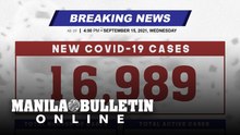 DOH reports 16,989 new cases, bringing the national total to 2,283,011, as of SEPTEMBER 15, 2021