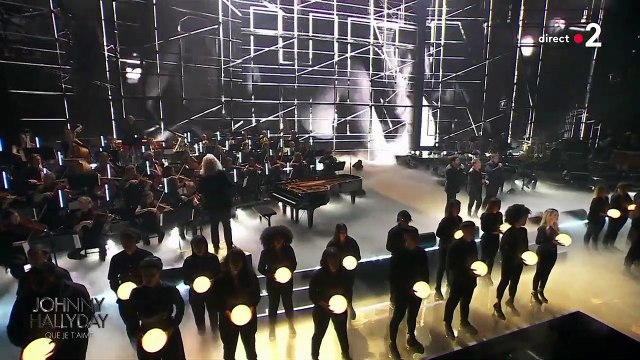 Florent Pagny, Patrick Fiori et Patrick Bruel reprennent Vivre pour le meilleur de Johnny Hallyday