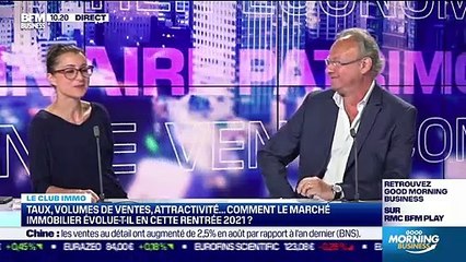 Le club BFM immo (1/2): Taux, volumes de vente, attractivité... comment le marché immobilier évolue-t-il en cette rentrée 2021 ? - 15/09