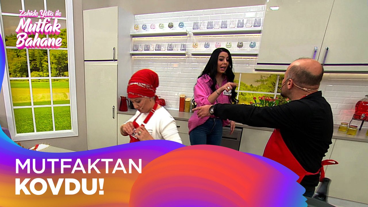 Murat bey ve Buse hanımı mutfağında istemiyor! - Zahide Yetiş ile Mutfak Bahane 15 Eylül 2021