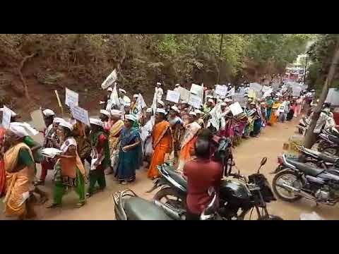 nanar refinery project | नाणार रिफायनरीविरोधात राजापुरात महामोर्चा