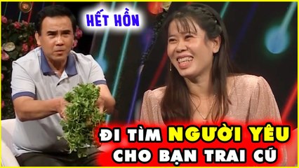 Cô gái ĐĂNG KÍ HẸN HÒ tìm người yêu cho BẠN TRAI CŨ, đòi lên BẤM NÚT NGAY khiến Quyền Linh HẾT HỒN