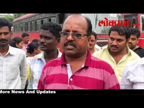 एसटी कर्मचाऱ्यांचा मध्यरात्रीपासून अघोषित संप, अशी आहे नवी मुंबईतील स्थिती