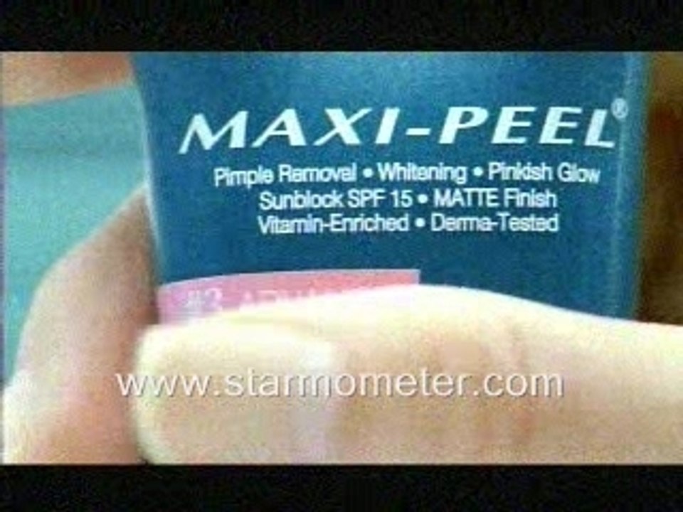 Marian Rivera on New Maxipeel TV Commercial