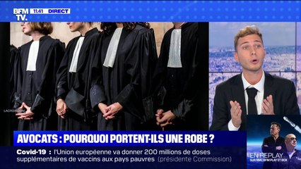 Avocats: pourquoi portent-ils une robe ? BFMTV répond à vos questions