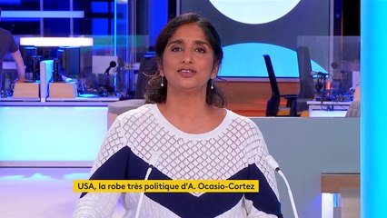 "Tax the rich" : la robe très politique de la démocrate Alexandria Ocasio-Cortez crée l'événement au Gala du Met