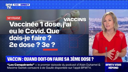Vaccin: quand doit-on faire sa 3ème dose ? BFMTV répond à vos questions
