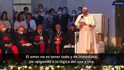 Viaje Apostólico. Encuentro Papa con los jóvenes