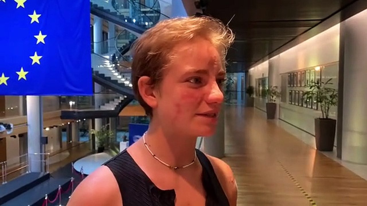 Bebe Vio: "Pazzesco essere al Parlamento Europeo" - Video