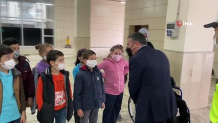 İlkokul öğrencileri trafik dedektifi oldu