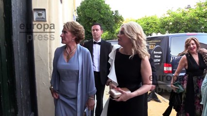 Ainhoa Arteta celebraba su preboda junto a Matías Urrea en una bodega de Jerez de la Frontera