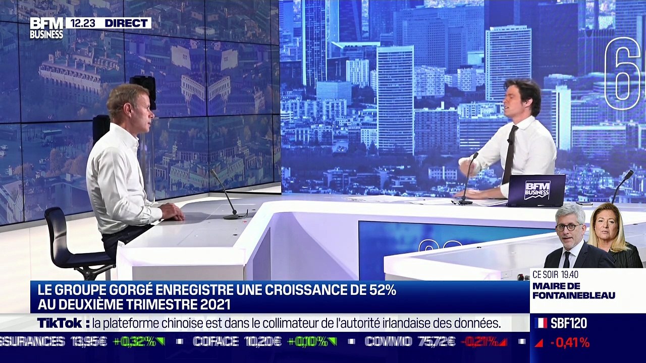 Raphaël Gorgé (Groupe Gorgé) : Le Groupe Gorgé enregistre une croissance de 52% au 2nd trimestre - 15/09