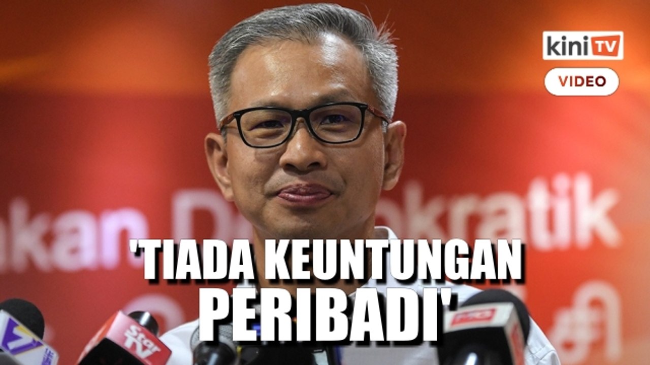 MoU: Ahli Parlimen PH tak dapat apa-apa keuntungan peribadi - Tony