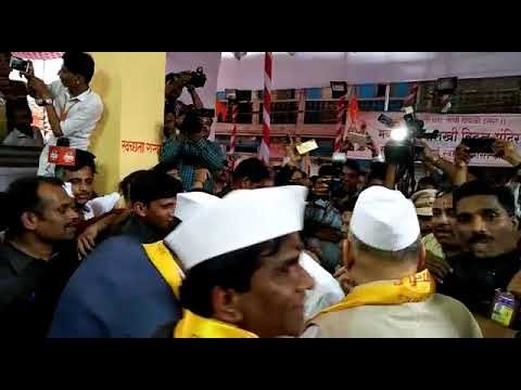 पुणे : अमित शहा व मुख्यमंत्री देवेंद्र फडणवीस यांनी ज्ञानोबा माऊलींच्या पालखीचं घेतलं दर्शन