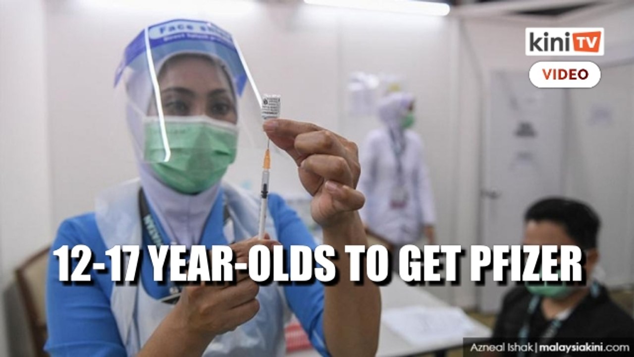 All youths aged 12 to 17 to get Pfizer vaccines