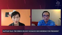 What made Tim Orbos abandon Duterte for Isko