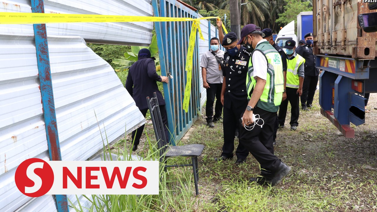 Police arrest four on suspicion of illegal dumping of chemical waste, DOE declares village safe