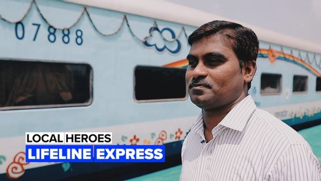 Saved on a train: India's fastest operating room