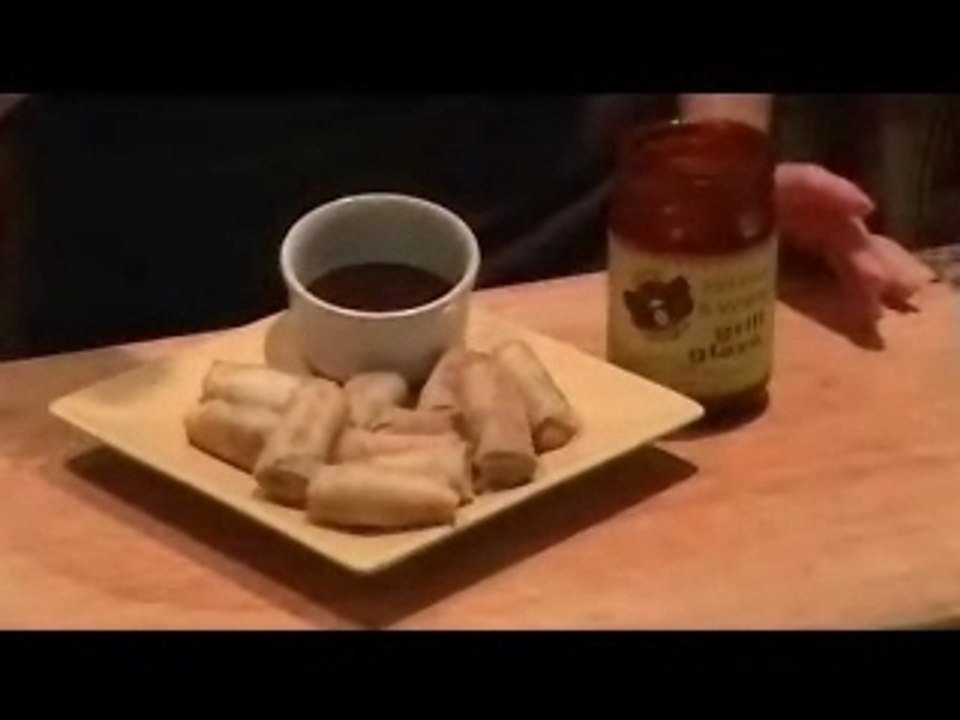 Spring Rolls & Sauce Goddess Sweet and Sticky Grill Glaze