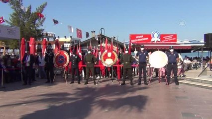 BALIKESİR - Ayvalık'ta düşman işgalinden kurtuluşun 99. yıldönümü törenleri yapıldı