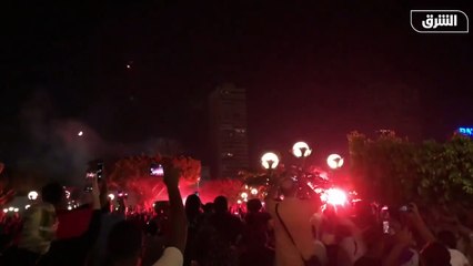 جماهير الأهلي تحتفل بدوري أبطال إفريقيا