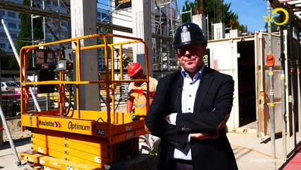 Sujet: Pose de la première pierre Eglise Saint Marc