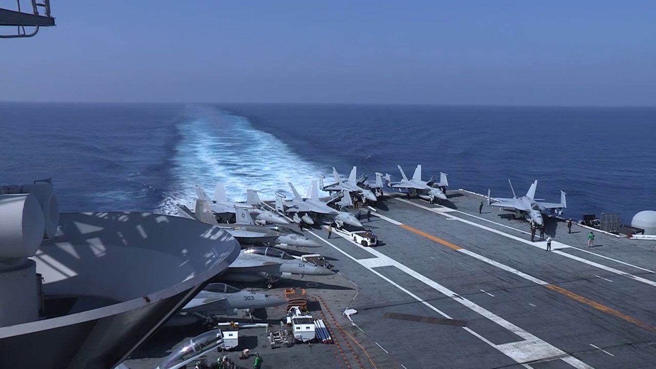 USS John C. Stennis & USS Abraham Lincoln – Mediterranean Sea