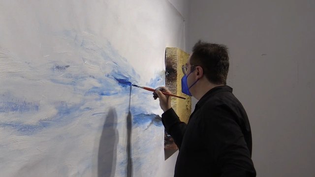 El río Nilo de Alberto Reguera inaugura un nuevo espacio de arte en El Cairo