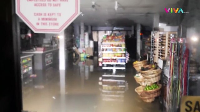 Serangan Badai Nicholas, Tenggelamkan Kota Amerika