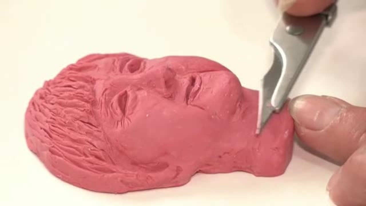 La cara dulce de Angela Merkel