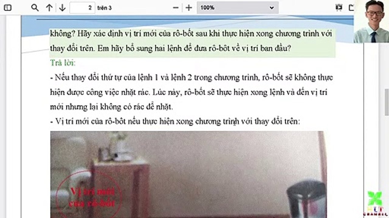 Tin học 8 - Chương 1 - Bài 1 - Máy tính và chương trình máy tính - Bài tập