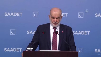 Saadet Partisi Genel Başkanı Karamollaoğlu, eğitim sürecine ilişkin değerlendirmede bulundu