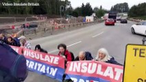 Insulate Britain activists block M25