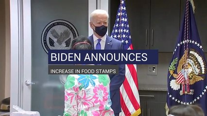 Biden Announces Increase In Food Stamps