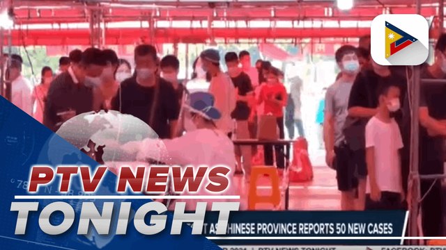 Mass COVID testing afoot as Chinese province reports 50 new cases; North Korea tests ballistic missiles, second launch in days; Blinken says US won't lift sanctions on Taliban, will ensure aid to Afghans | via Meg Luna