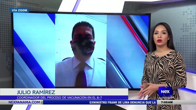 Entrevista a Julio ramirez, coordinador del proceso de vacunacion sector 8 7 - Nex Noticias