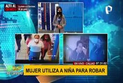 Mujeres utilizan a niña para robar en San Miguel y Callao