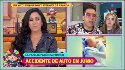 Emir Pabón y su esposa: Accidente, salud de su bebé y más