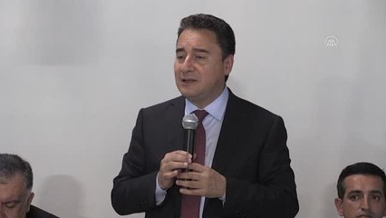 Babacan: "DEVA Partisinin kimliği, kademe kademe tüm Türkiye'de şimdi daha iyi anlaşılıyor"