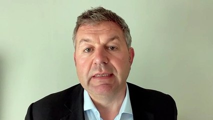 Coun Richard Wright speaking about first Afghan refugees to arrive in Lincolnshire.