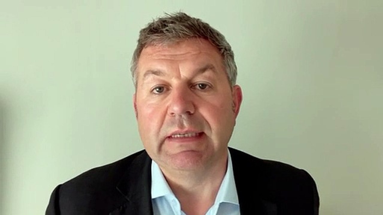 Coun Richard Wright speaking about first Afghan refugees to arrive in Lincolnshire.