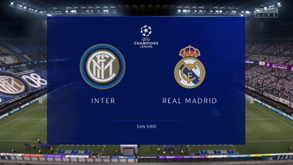 Inter Milan vs Real Madrid || UEFA Champions League - 15th September 2021 || Fifa 21