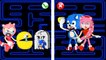 POP IT COMPILATION WITH SONIC AND AMY - Sonic LOVE Amy (Part 5) - Pacman Stop Motion Game