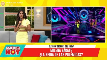 Milena Zárate se pelea con Melissa Paredes