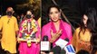 Shweta Tiwari With Daughter Palak Tiwari For Ganpati Visarjan 2021