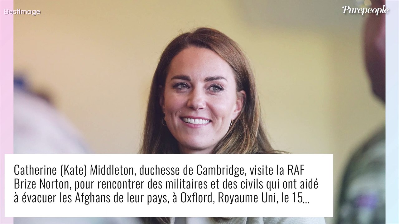 Kate Middleton en visite dans une base militaire : elle zappe les réfugiés afghans