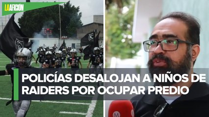 Presidente de Raiders Arboledas pide que los dejen seguir usando campo tras desalojo