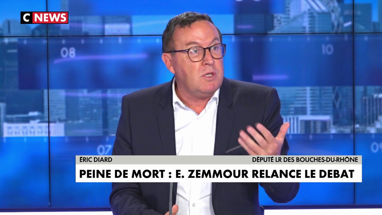 Eric Diard à propos d’Éric Zemmour : «Il sait très bien au fond de lui qu’on ne peut pas rétablir la peine de mort […] Il suit l’air du temps, il est populiste, ça ne m’étonne pas»